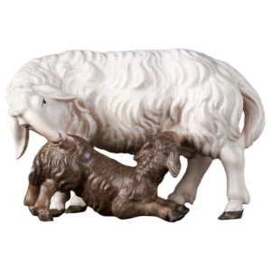 Ewe with lamb (Casales Nativity)