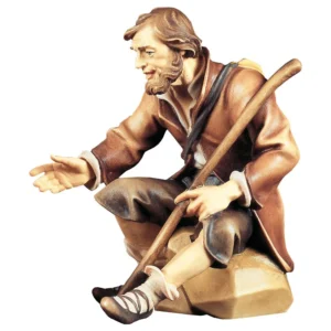 Shepherd with stick (Casales Nativity)