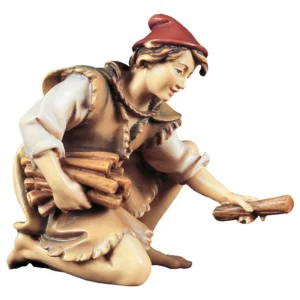 Shepherd with firewood (Casales Nativity)