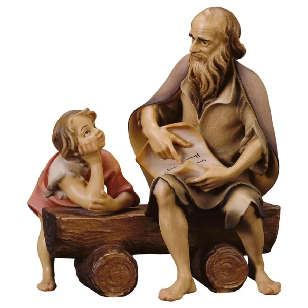 Shepherd giving classes (Shepherd only) (Casales Nativity)