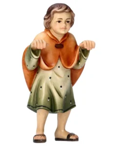 Shepherd boy looking (Casales Nativity)